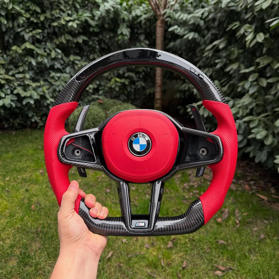 BMW M850i LCI Carbon Fiber Steering Wheel