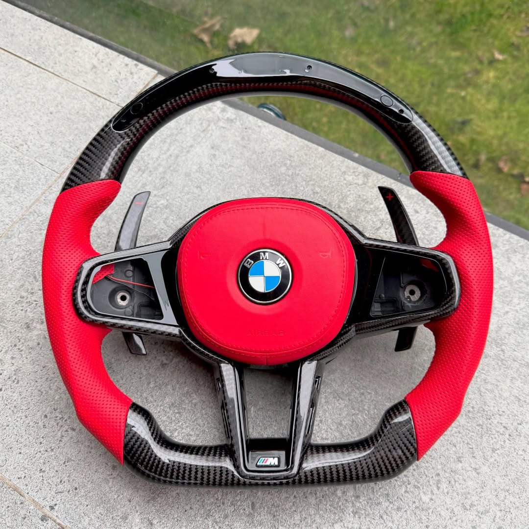 BMW M850i LCI Carbon Fiber Steering Wheel