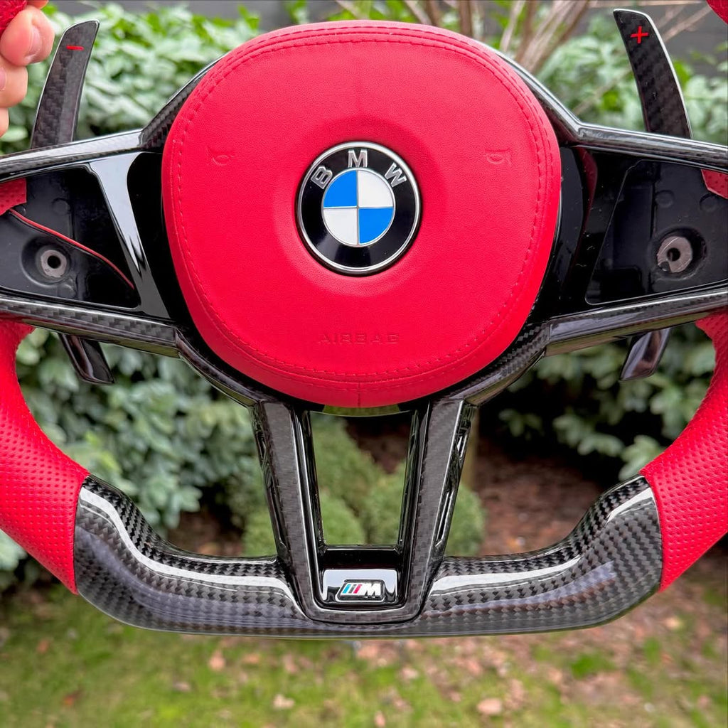 BMW M850i LCI Carbon Fiber Steering Wheel