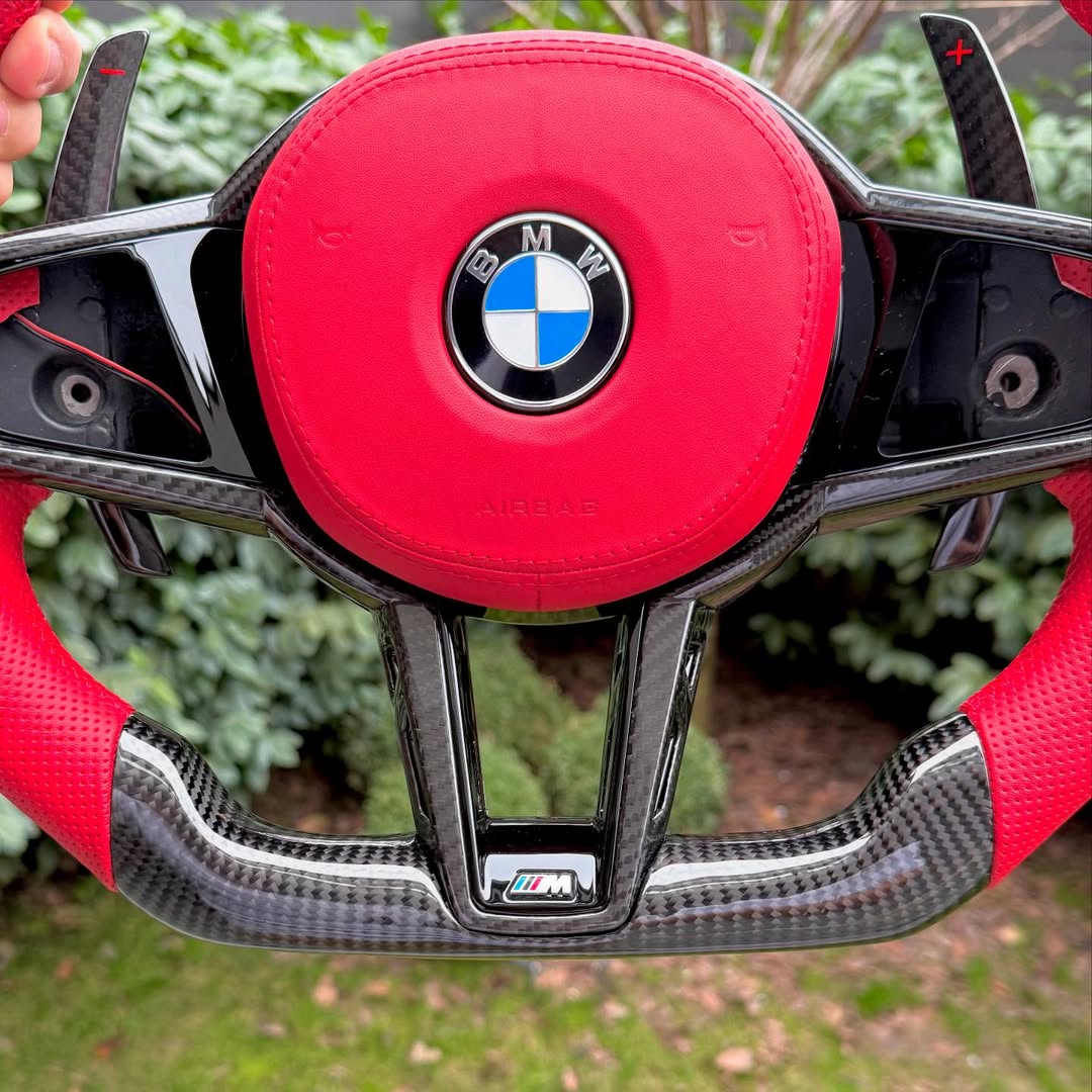 BMW M850i LCI Carbon Fiber Steering Wheel