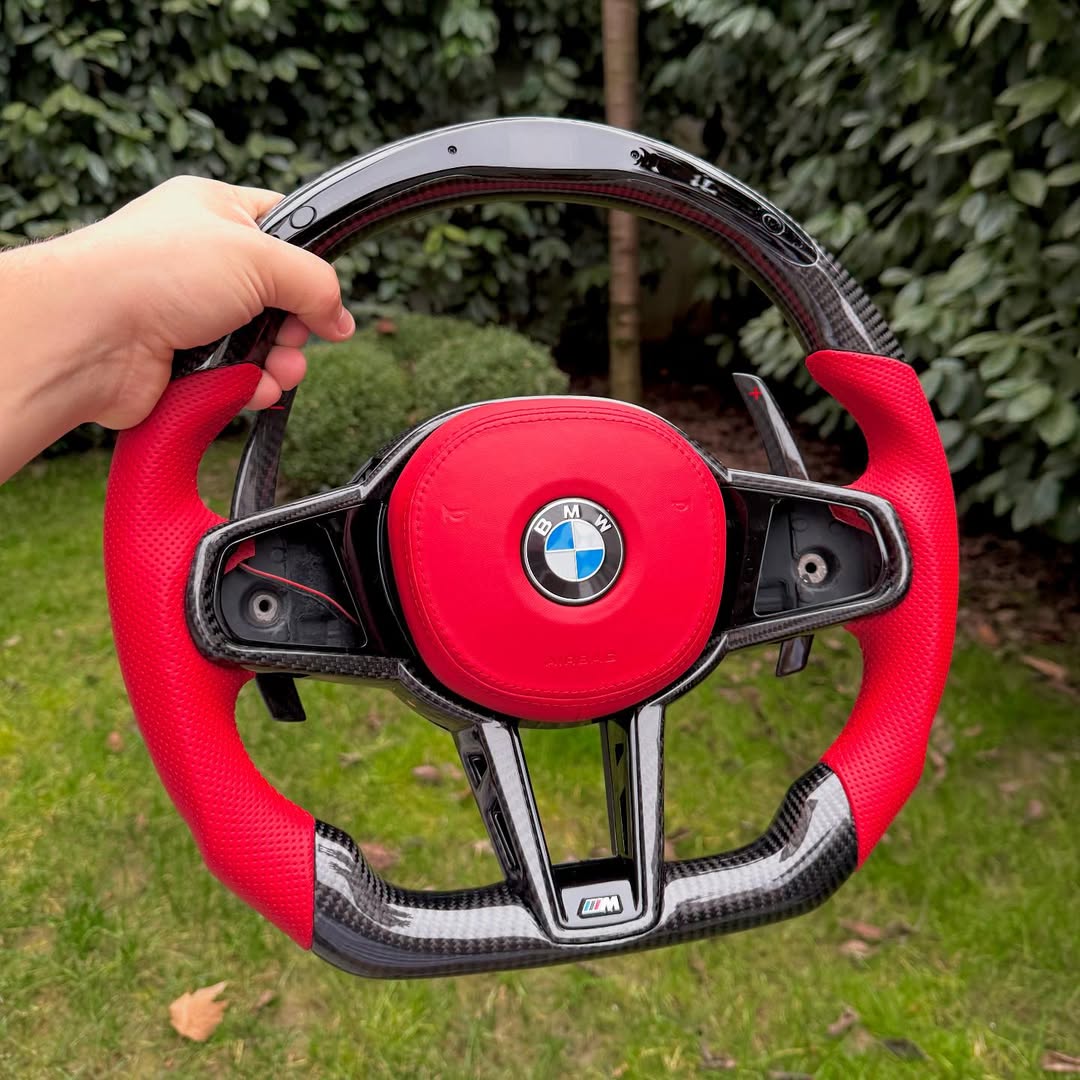 BMW M850i LCI Carbon Fiber Steering Wheel