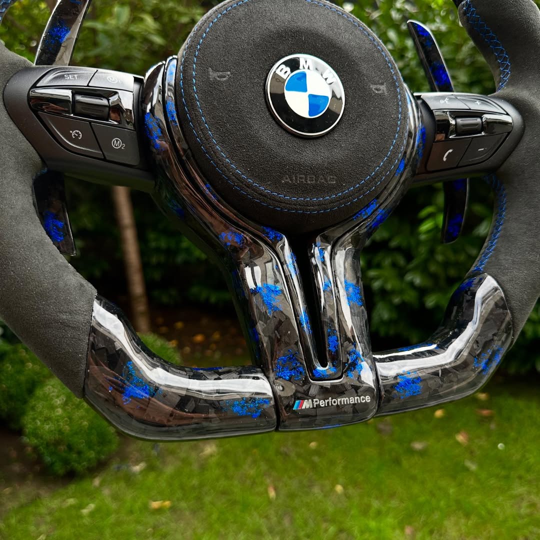 BMW F10 Forged Carbon Fiber Steering Wheel