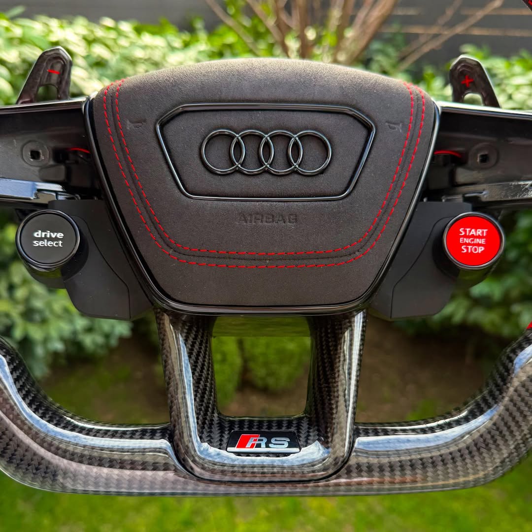 Audi RS7 Carbon Fiber Steering Wheel