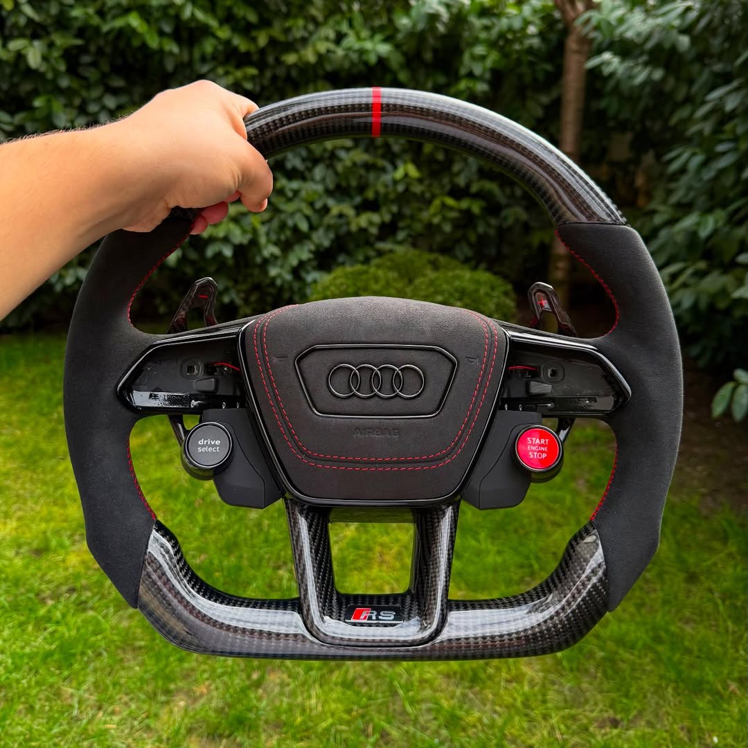 Audi RS7 Carbon Fiber Steering Wheel