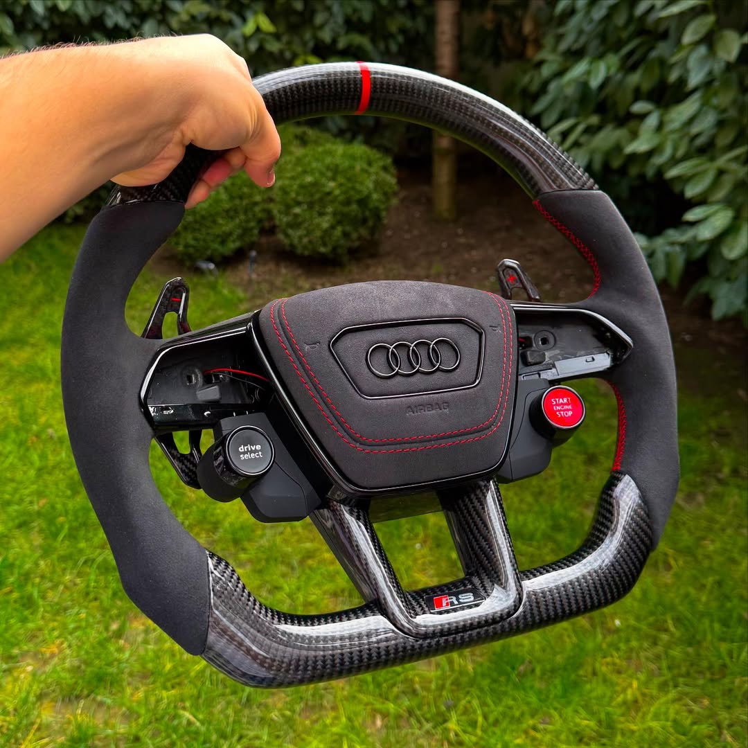Audi RS7 Carbon Fiber Steering Wheel