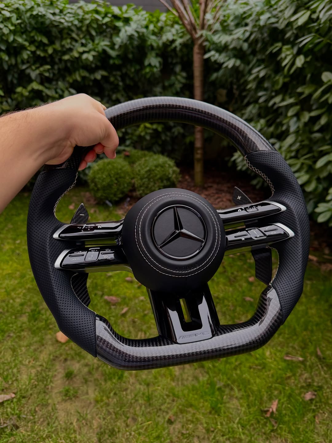 Mercedes-AMG G63 Carbon Fiber Steering Wheel