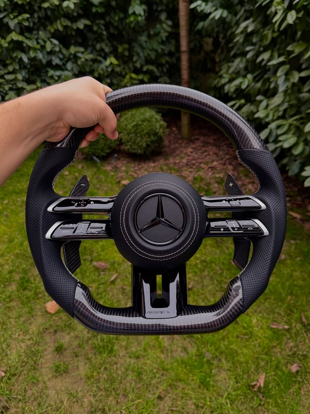 Mercedes-AMG G63 Carbon Fiber Steering Wheel