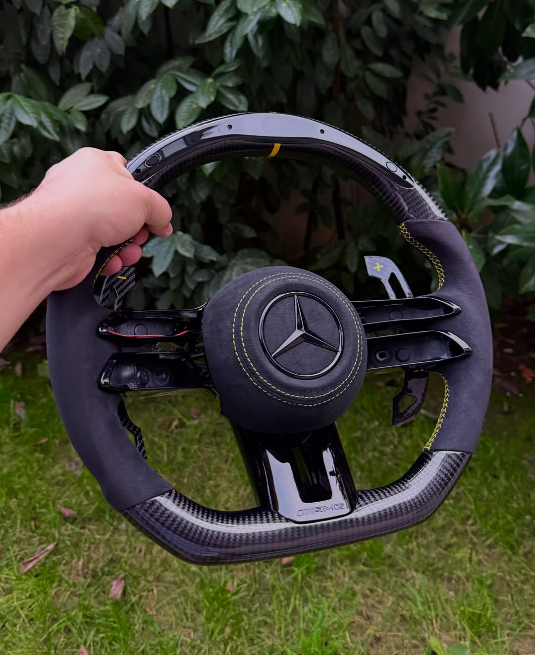 Mercedes-AMG E63 S Final Edition Carbon Fiber Steering Wheel