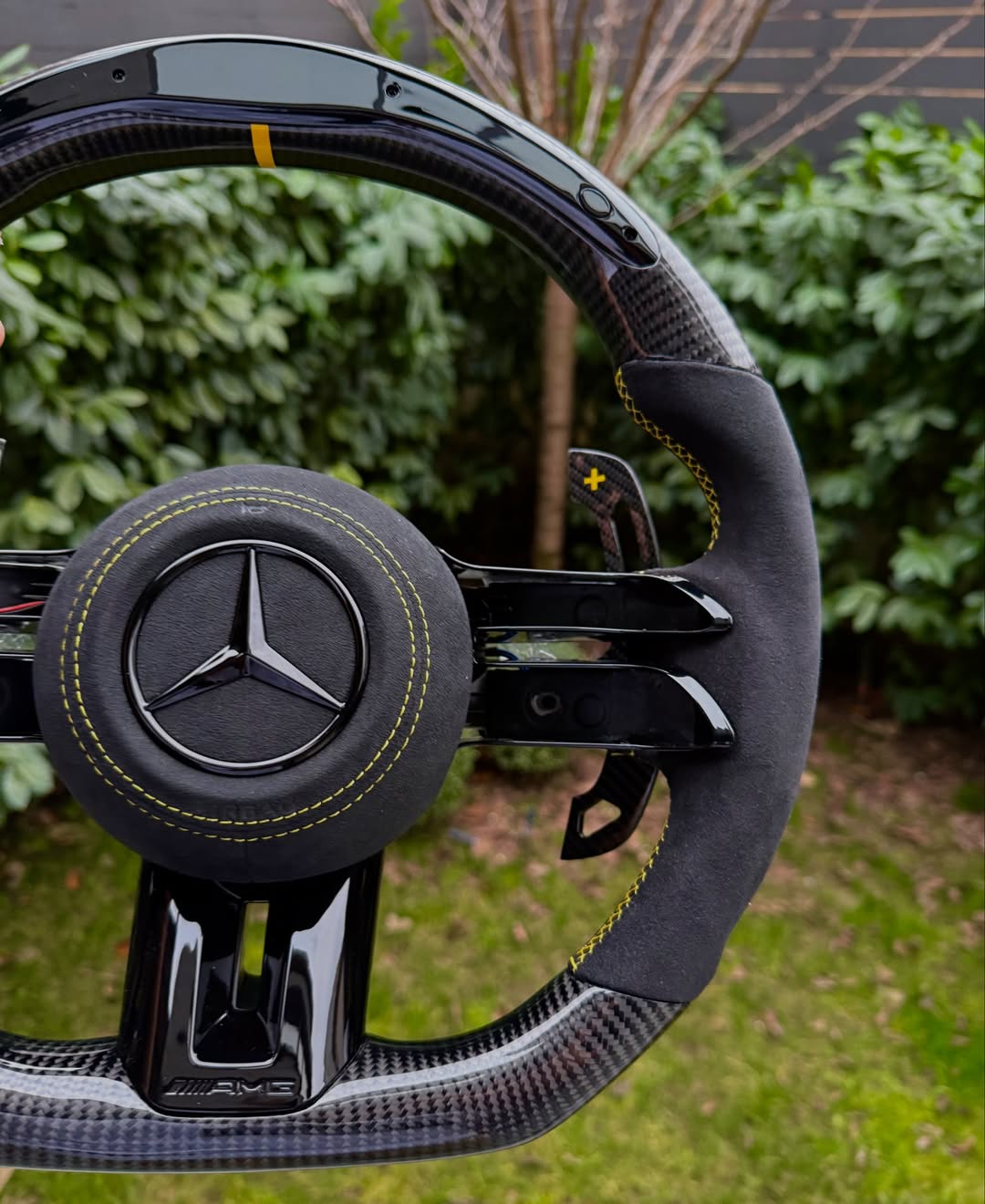 Mercedes-AMG E63 S Final Edition Carbon Fiber Steering Wheel