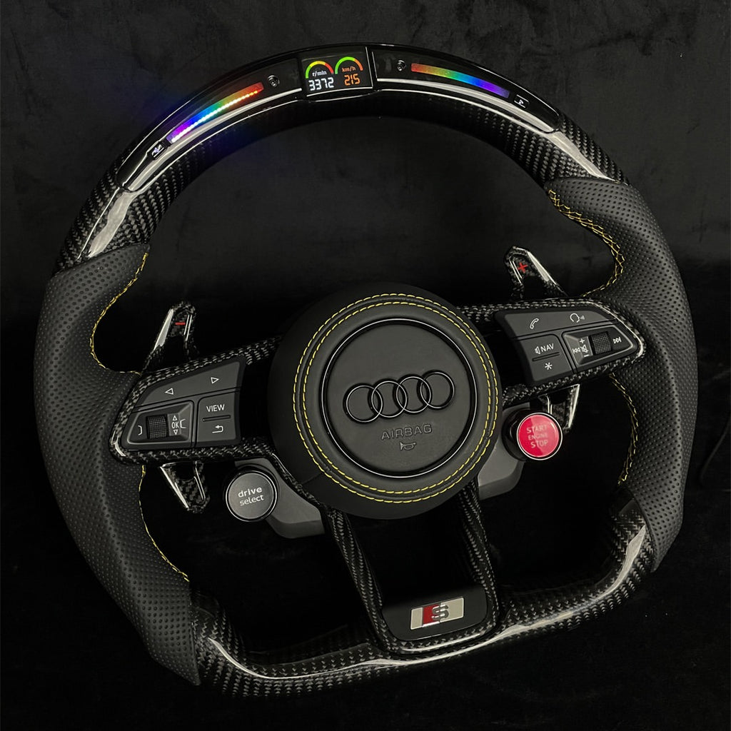 Audi A6 C7 Carbon Fiber Steering Wheel