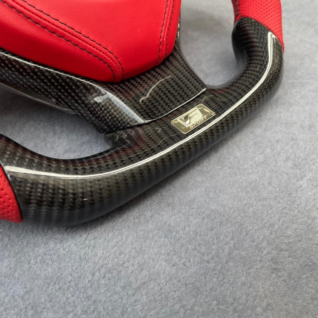Lexus GS 2016+ Carbon Fiber / Leather Steering Wheel