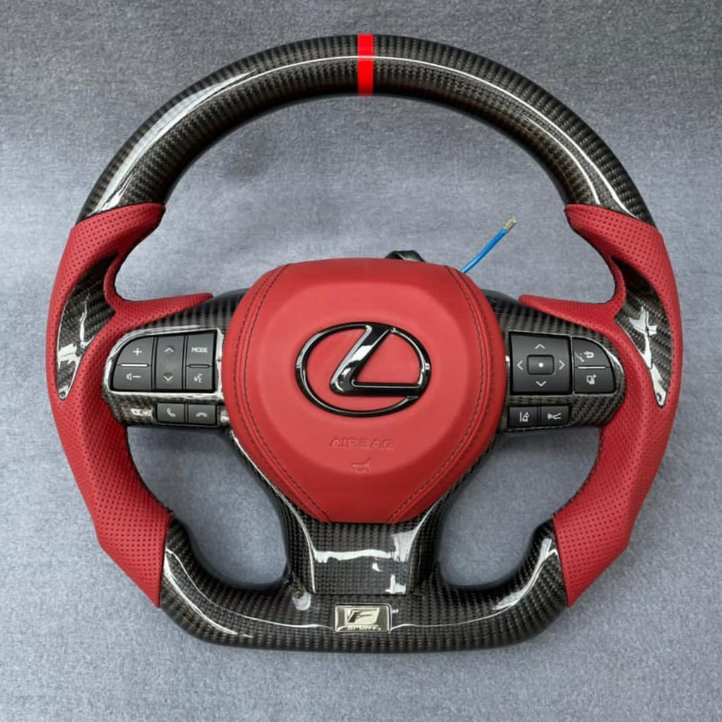 Lexus GS350 2016+ Custom Carbon Fiber Steering Wheel