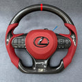 Lexus GS350 2016+ Custom Carbon Fiber Steering Wheel