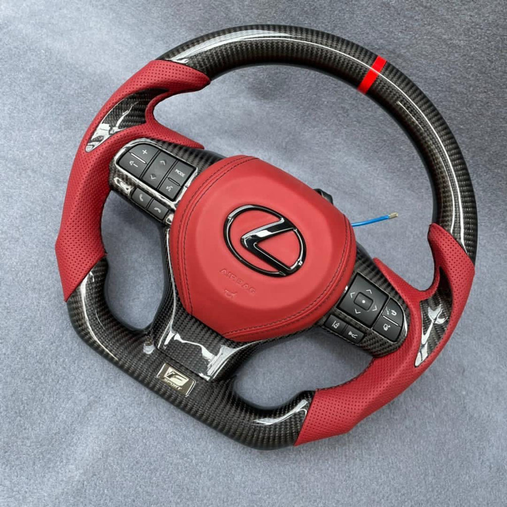 Lexus GS350 2016+ Custom Carbon Fiber Steering Wheel