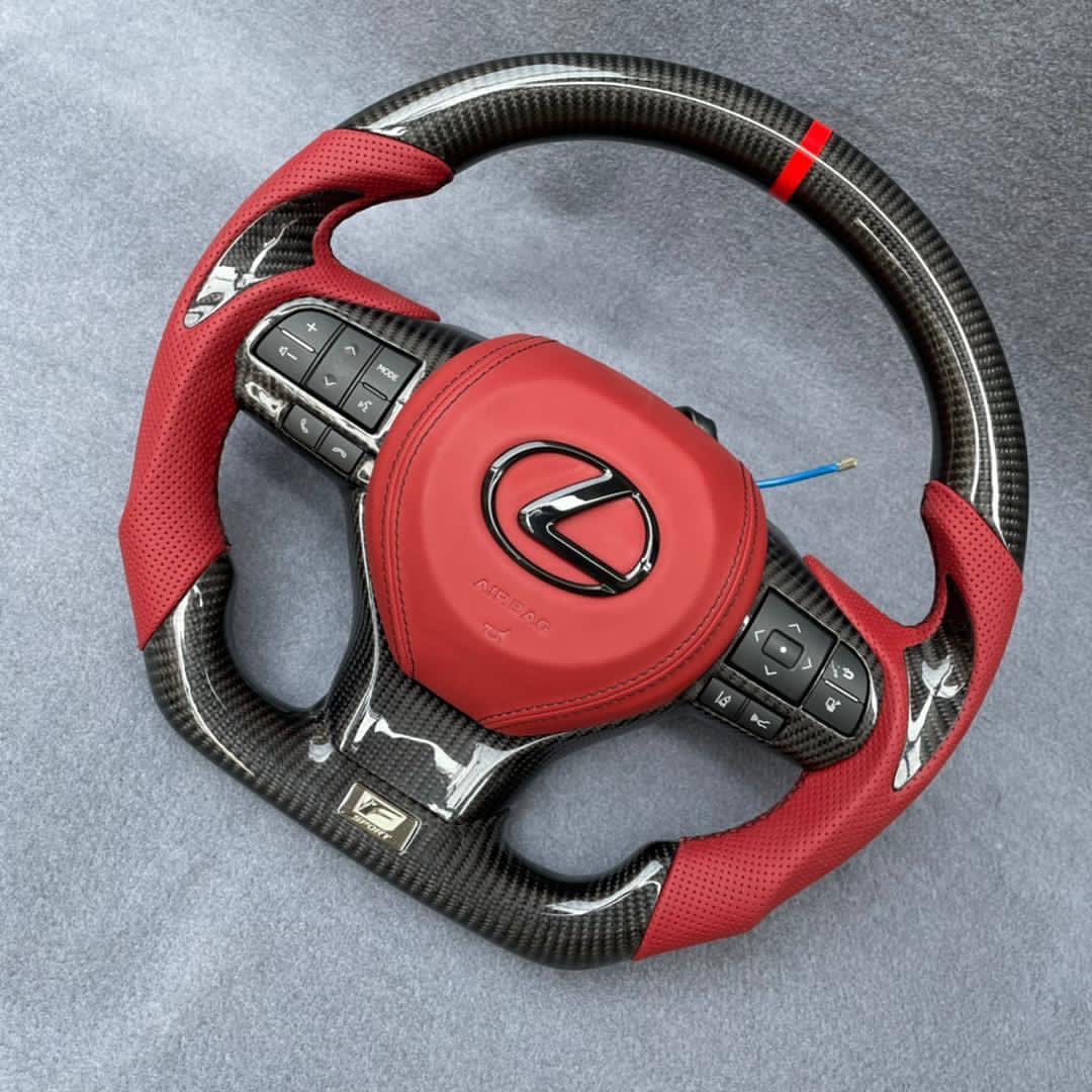 Lexus GS350 2016+ Custom Carbon Fiber Steering Wheel