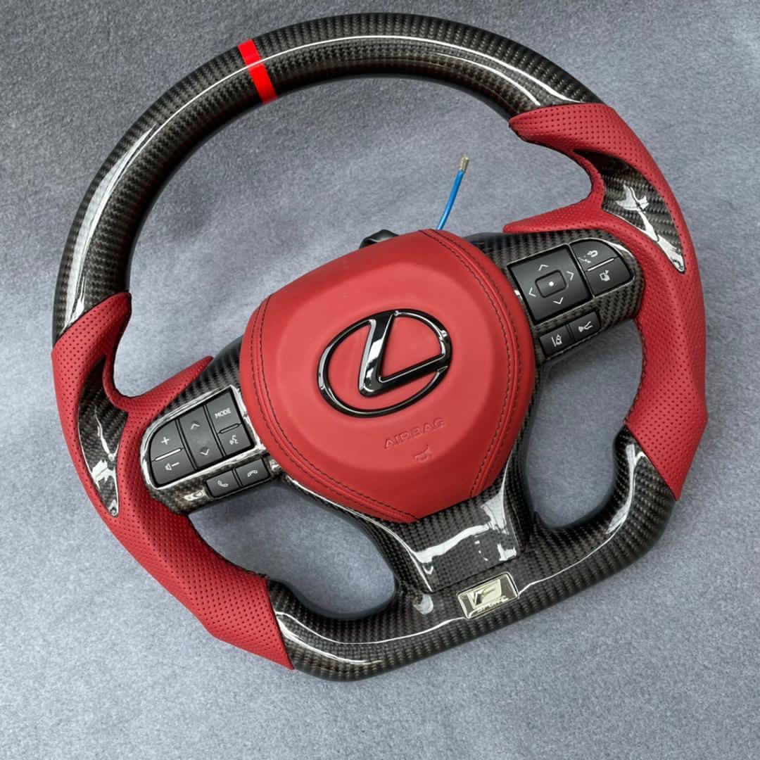 Lexus GS350 2016+ Custom Carbon Fiber Steering Wheel