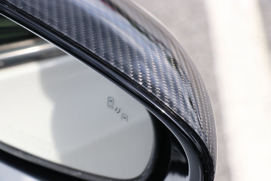 Replacement Carbon Fiber Mirror Covers – Fits Lexus IS (3IS), GS (4GS), RC & More