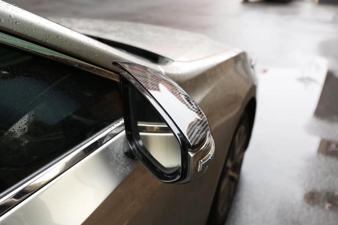 Replacement Carbon Fiber Mirror Covers – Fits Lexus IS (2021+), RC, ES, LS & UX