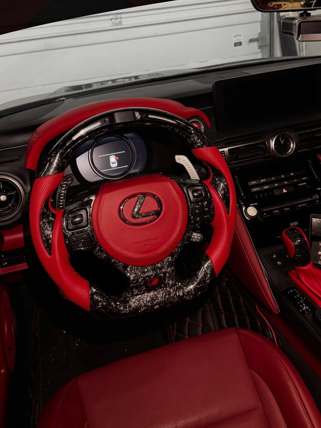 2021–2025 Lexus IS Custom Forged Carbon Fiber Steering Wheel
