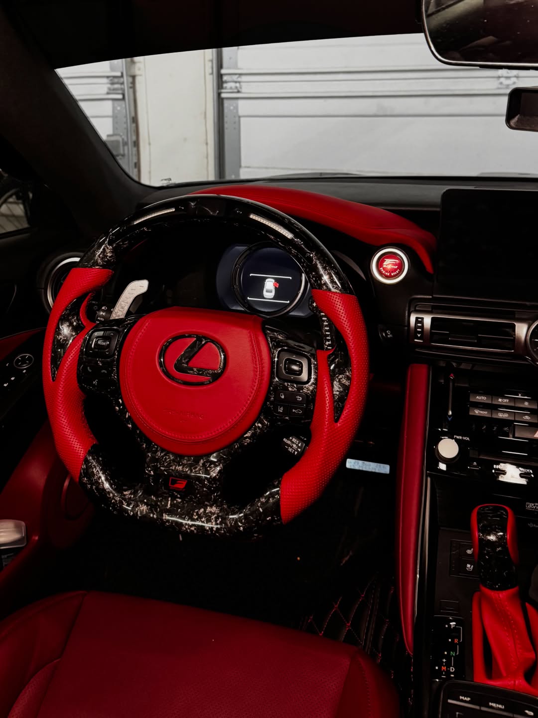 2021–2025 Lexus IS Custom Forged Carbon Fiber Steering Wheel
