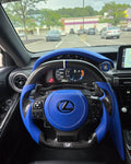 Lexus IS350 Custom Carbon Fiber LED Steering Wheel – Premium OEM+ Upgrade