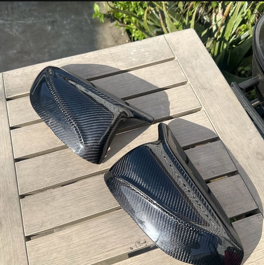 Infiniti Q50 / Q60 V2 Custom Carbon Fiber Mirror Caps – Premium Replacement Style