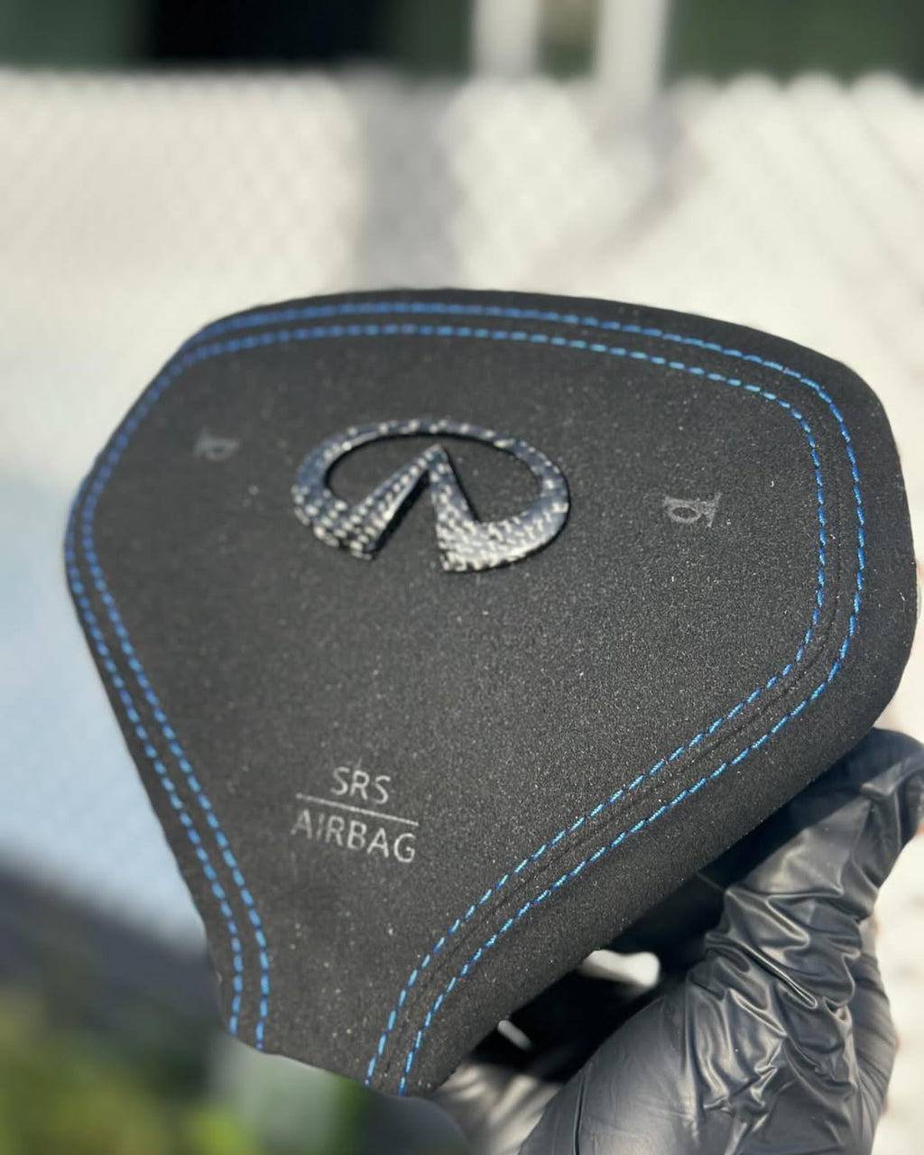 Infiniti G37 Custom Carbon Fiber Airbag Cover – Premium Interior Upgrade