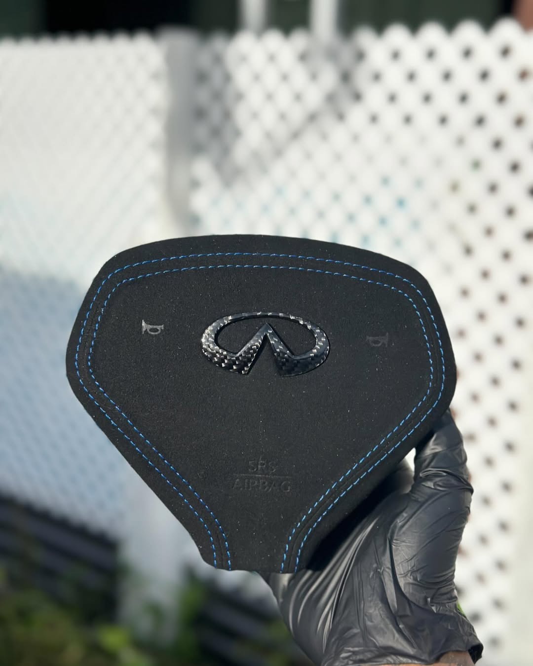 Infiniti G37 Custom Carbon Fiber Airbag Cover – Premium Interior Upgrade
