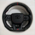 Toyota Land Cruiser 300 (LC300) Custom Carbon Fiber Steering Wheel – Premium OEM+ Upgrade